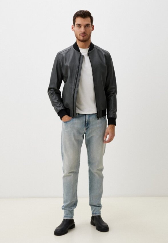 Куртка кожаная Jorg Weber