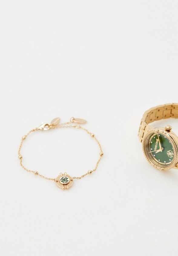 Часы и браслет Roberto Cavalli