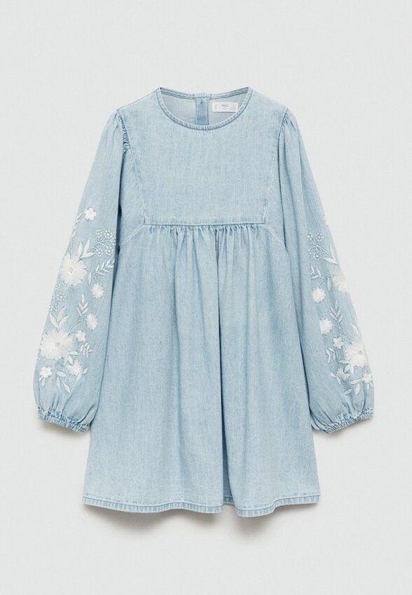 Платье джинсовое Mango Kids