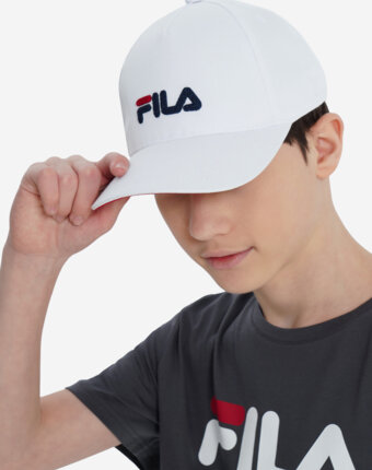 Бейсболка для мальчиков FILA, Белый женщинам