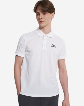 Поло мужское Kappa Polo d’Origini, Белый женщинам