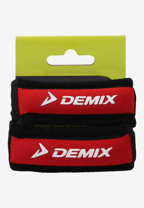 Утяжелители Demix, 2х0.1 кг, Красный