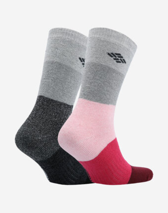 Носки Columbia Moisture Control Anklet Stripe, 2 пары, Розовый женщинам