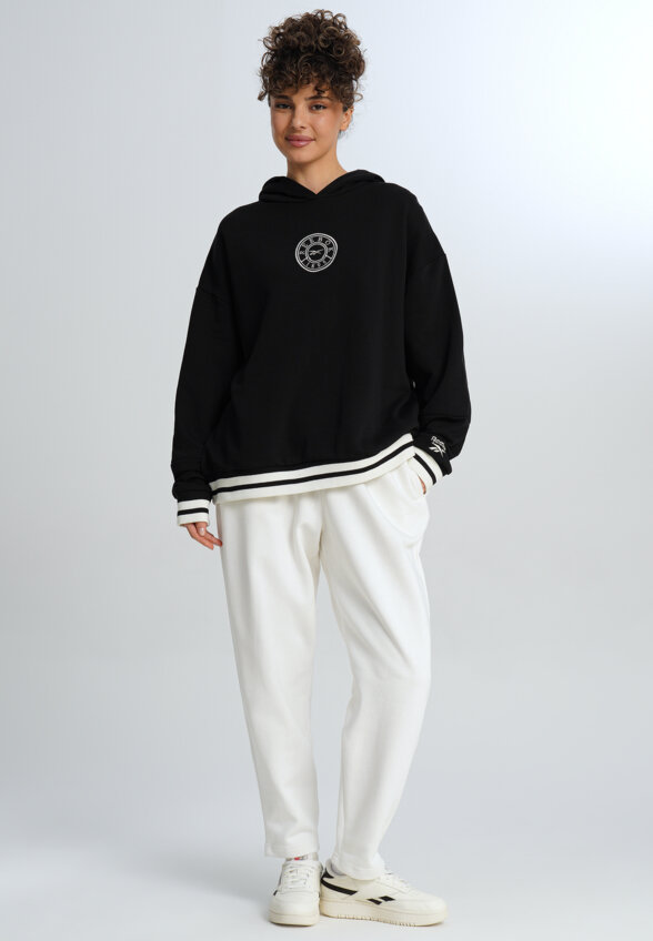 Худи женское оверсайз Reebok Lawn Club, Черный