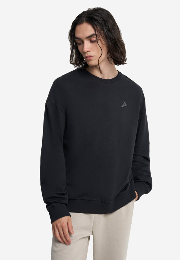 Свитшот мужской оверсайз Demix, Черный