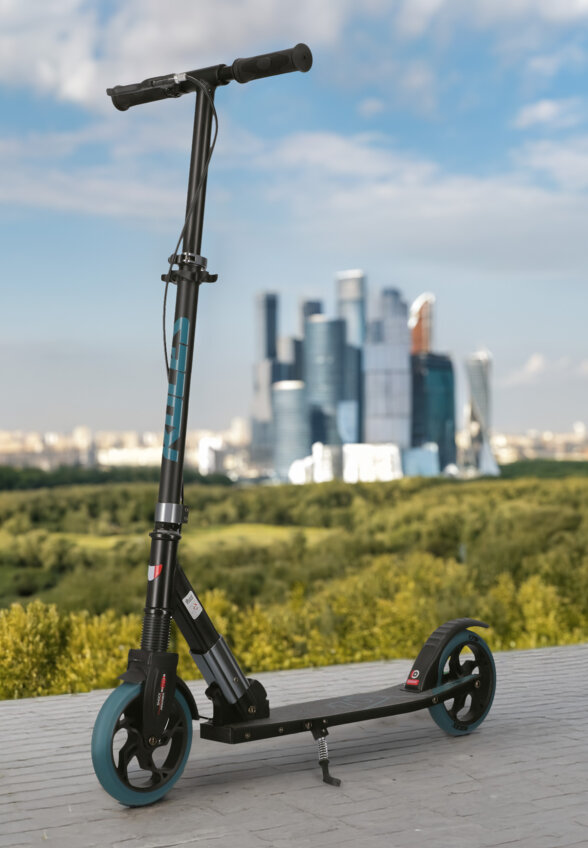 Самокат Roces, 175 мм, Черный