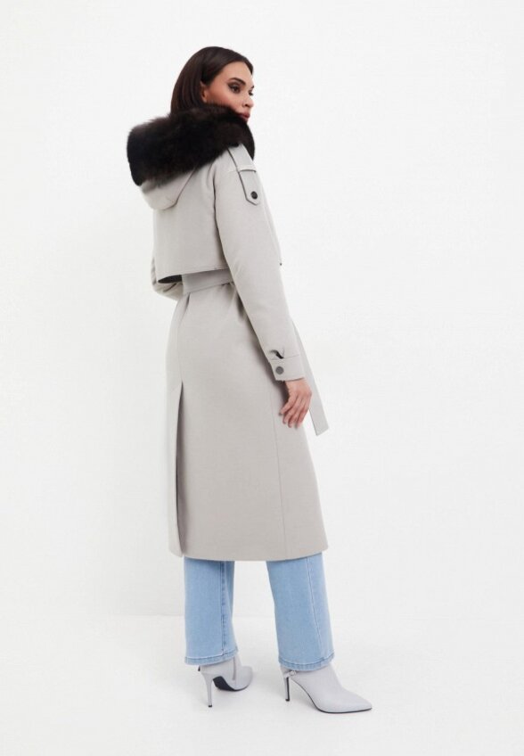 Пальто однобортное ReaLegenda