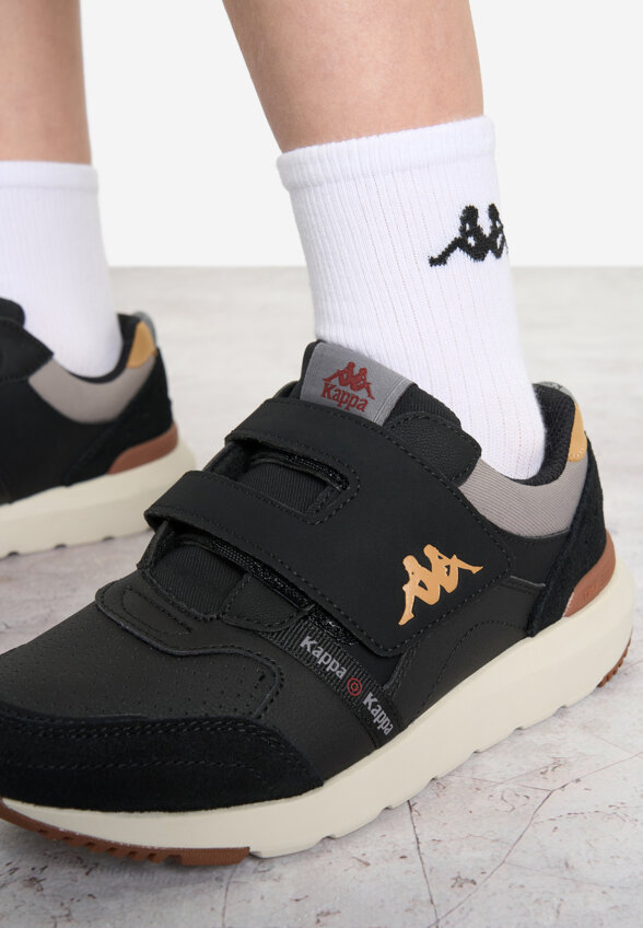Кроссовки для мальчиков Kappa Authentic Jr V, Черный