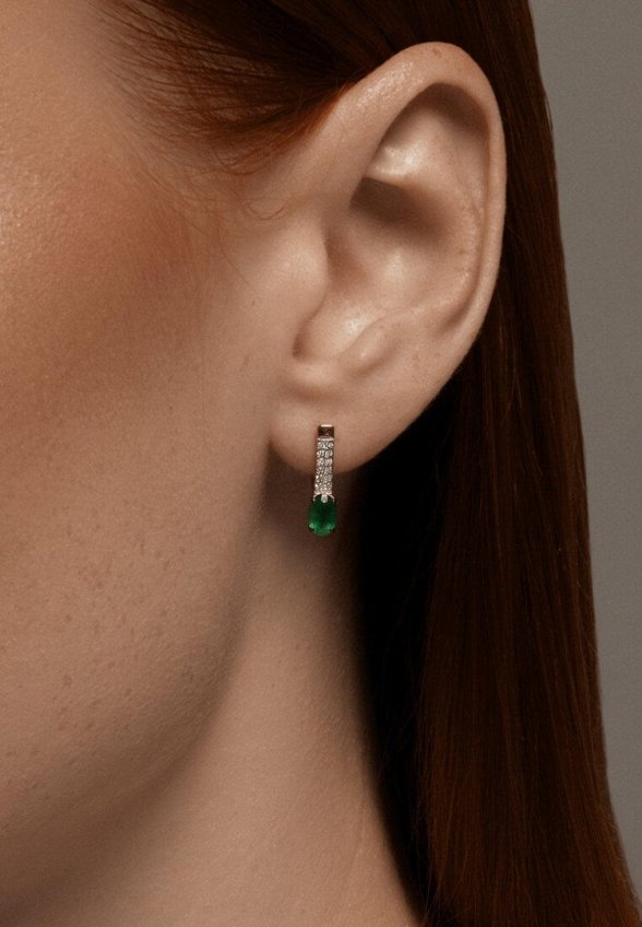 Серьги Diamant