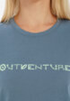 Футболка женская Outventure, Синий5  - превью