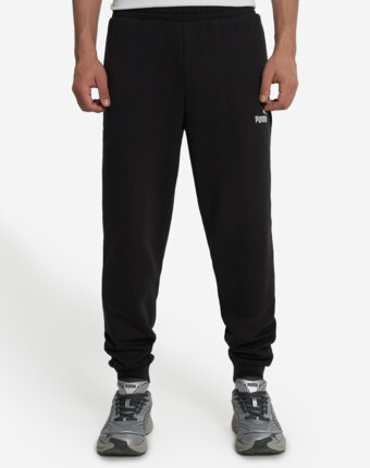 Брюки мужские PUMA Ess No. 1 Logo, Черный женщинам
