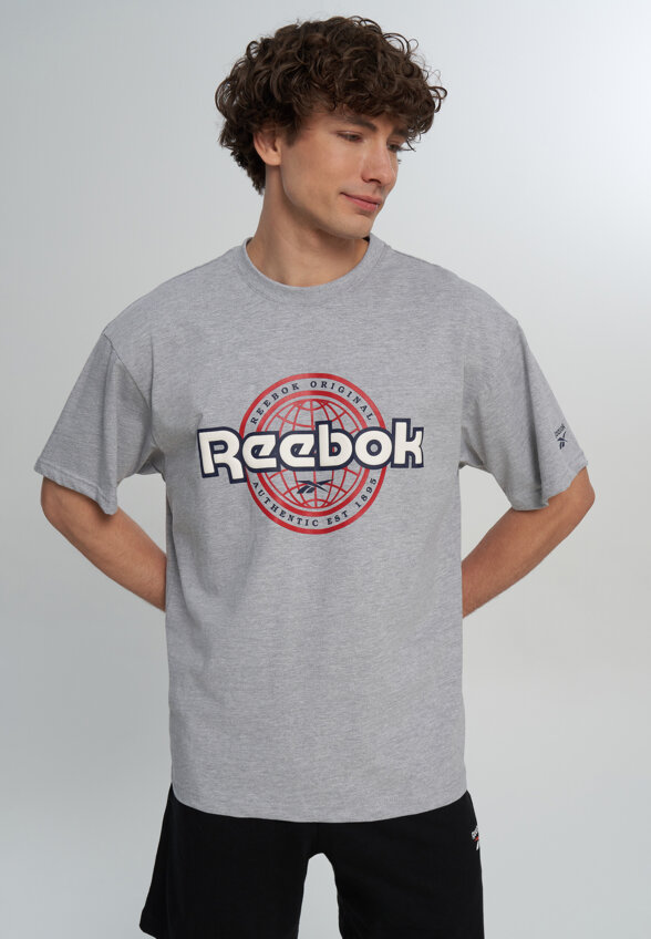 Футболка мужская Reebok, Серый