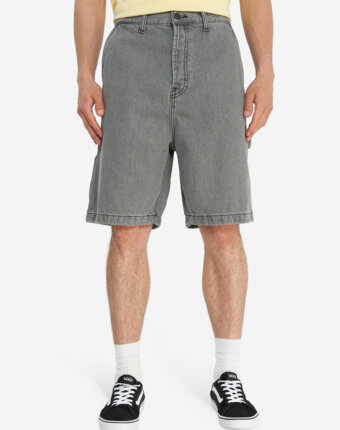 Шорты мужские оверсайз DC Shoes Carpenter Baggy, Серый женщинам
