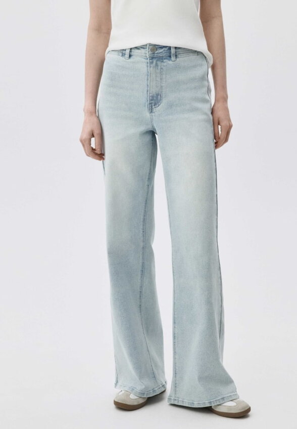 Джинсы WIDE LEG с высокой посадкой