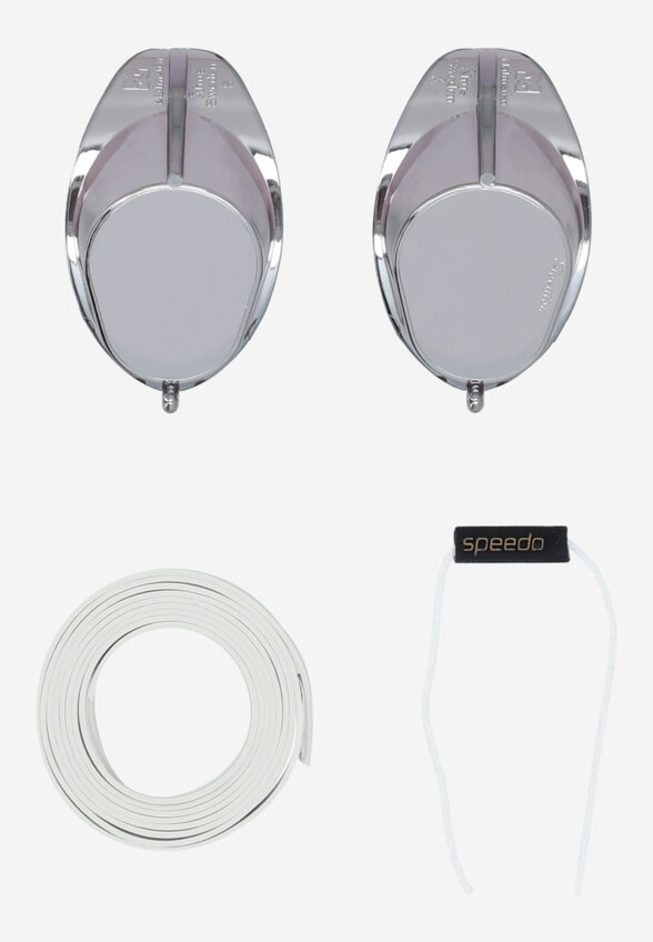 Очки для плавания Speedo Swedish Mirror, Серый
