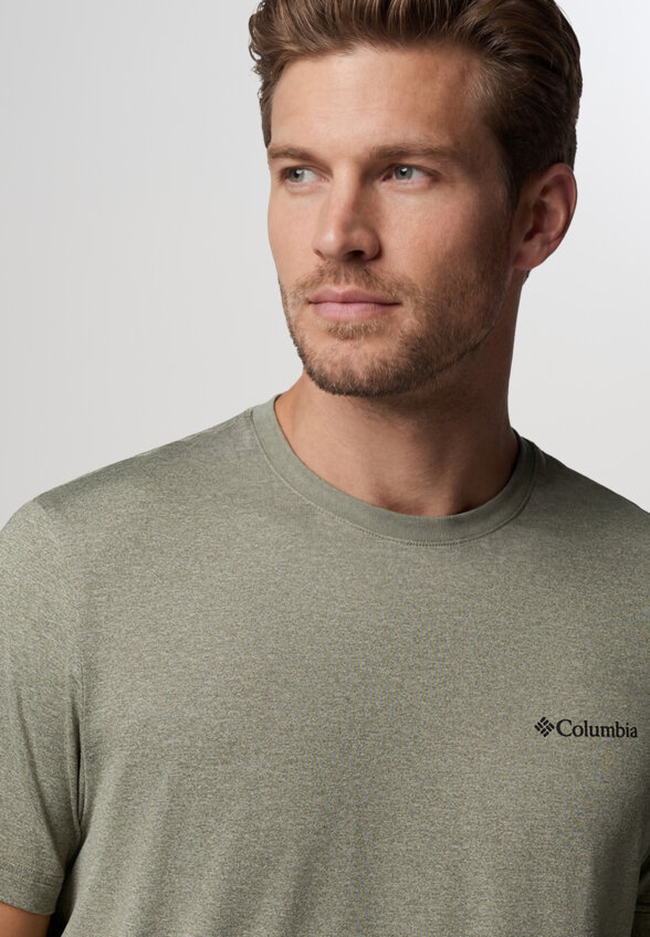 Футболка мужская Columbia Parsons Point SS Logo Tee, Зеленый