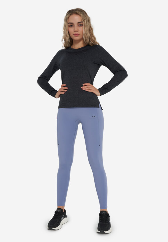 Лонгслив женский Athlex, Черный