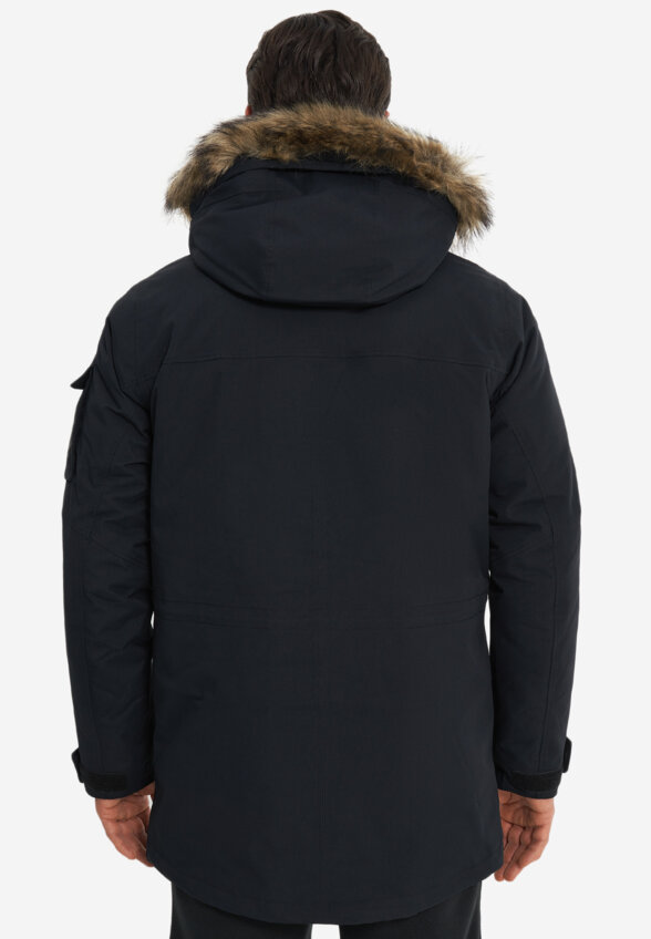 Куртка утепленная мужская Jack Wolfskin Glacier Canyon, Черный