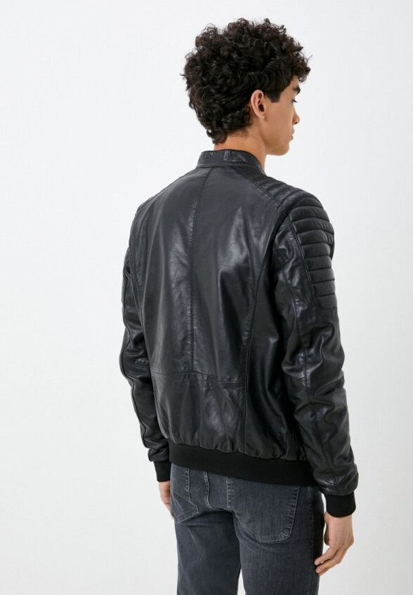 Куртка кожаная Urban Fashion for Men