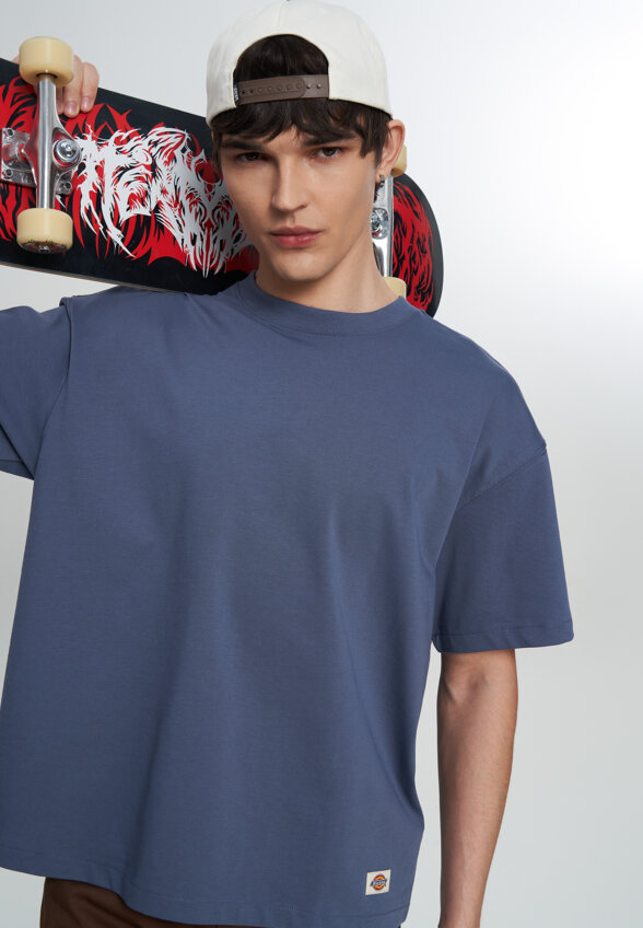 Футболка мужская DICKIES Mineral Heavyweight, Синий
