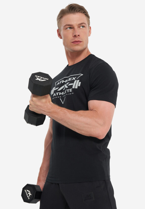 Футболка мужская Athlex, Черный