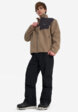 Джемпер флисовый мужской Quiksilver Shallow Water, Коричневый4  - превью