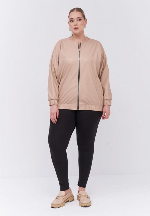 Куртка кожаная Артесса