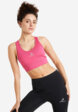 Топ бра спортивный Demix ActiveMove Essentials Longline, Розовый1  - превью