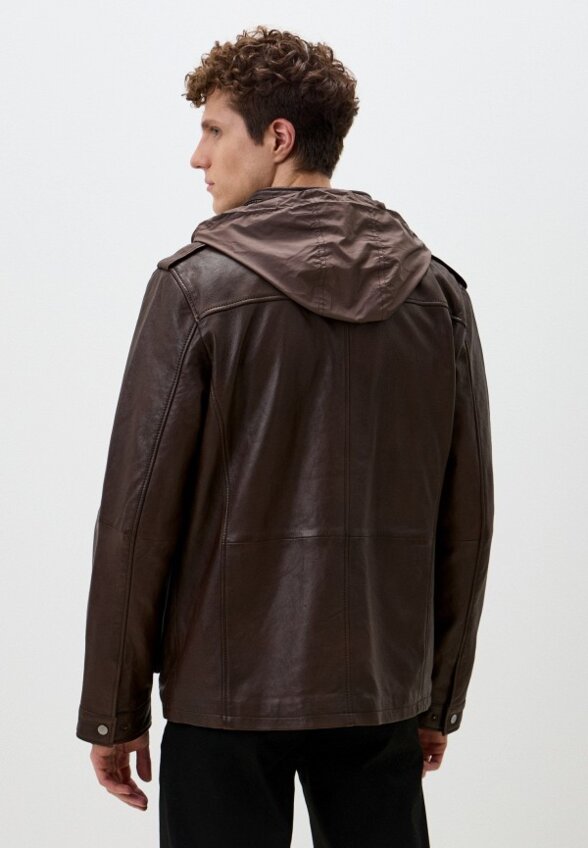 Куртка кожаная Jorg Weber