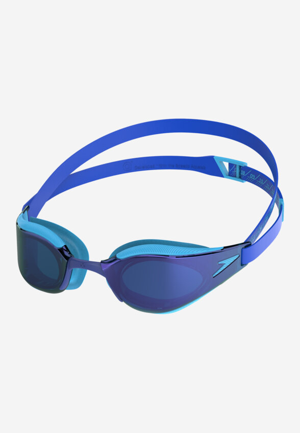 Очки для плавания детские Speedo Fastskin Hyper Elite Mirror, Синий
