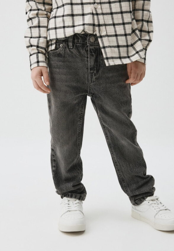 Джинсы Straight fit на резинке для мальчиков