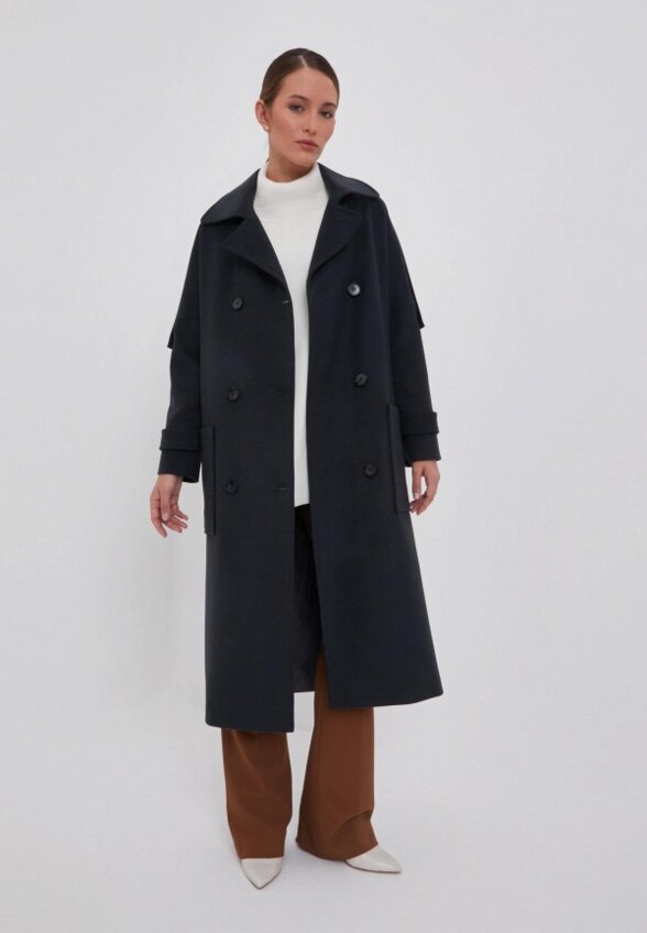 Пальто двубортное ReaLegenda