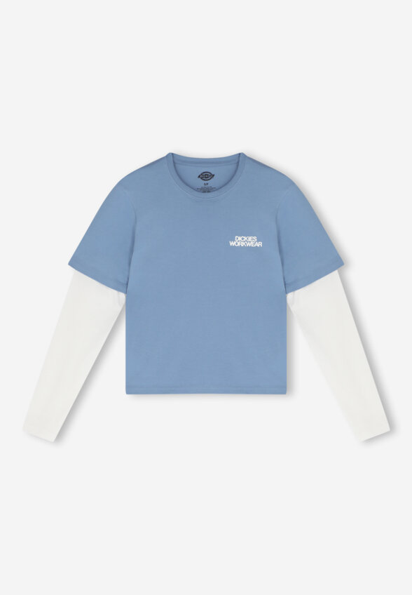 Лонгслив женский DICKIES Torrey 2 Fer, Голубой