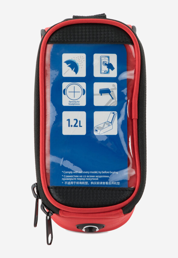 Сумка на руль велосипеда Cyclotech CYC-22, Красный