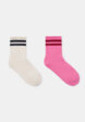 Набор из 2 пар носков для девочек1  - превью
