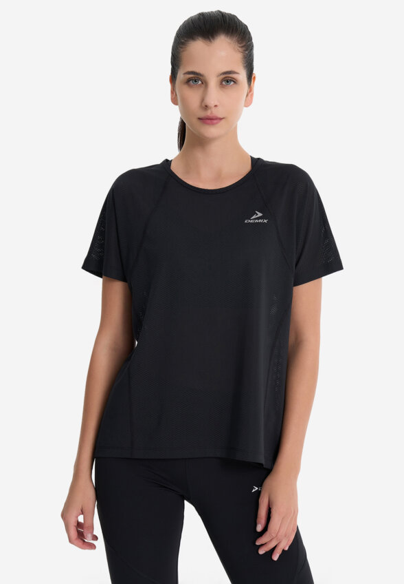 Футболка женская Demix, Черный
