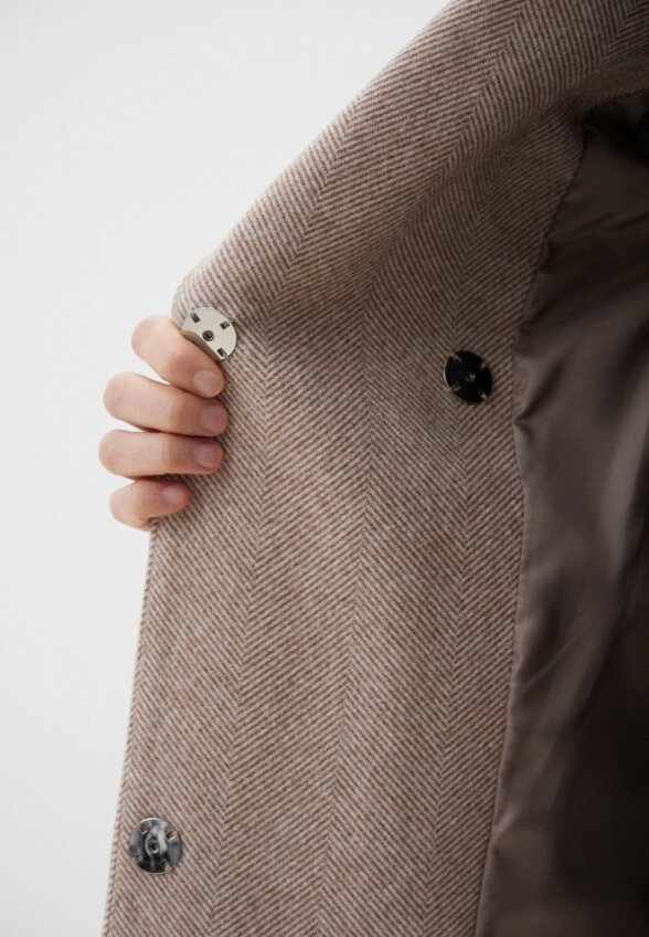 Пальто двубортное Снежная Королева