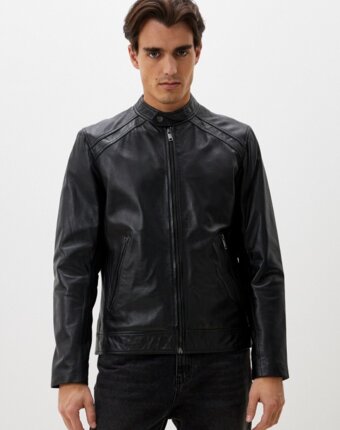 Куртка кожаная Urban Fashion for Men мужчинам