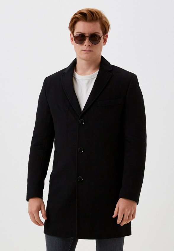 Пальто однобортное Al Franco