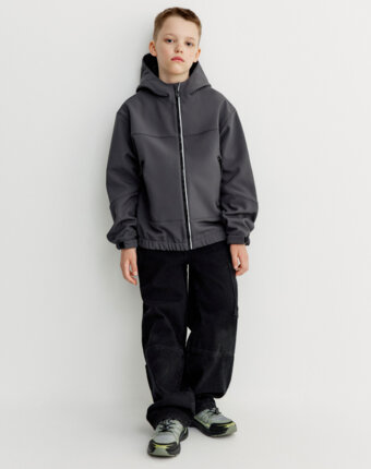 Ветровка из Softshell на флисе для мальчиков детям