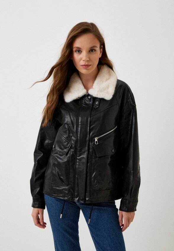 Куртка кожаная Grafinia