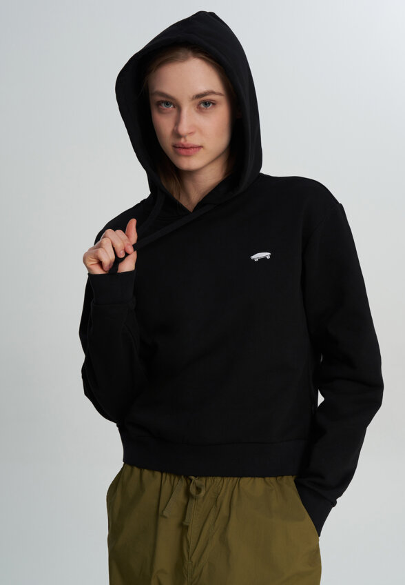 Худи женское Vans Salton, Черный