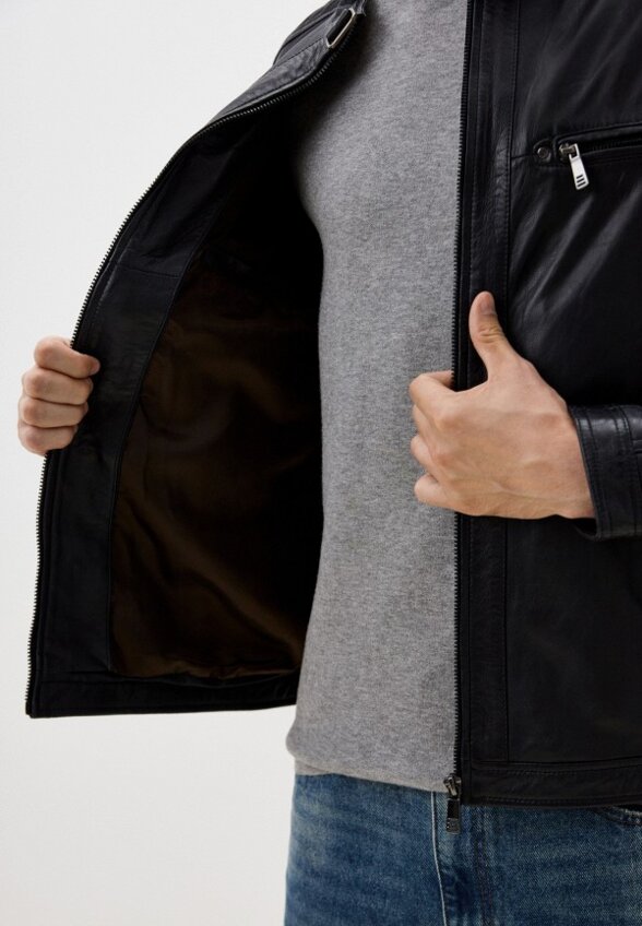 Куртка кожаная Jorg Weber