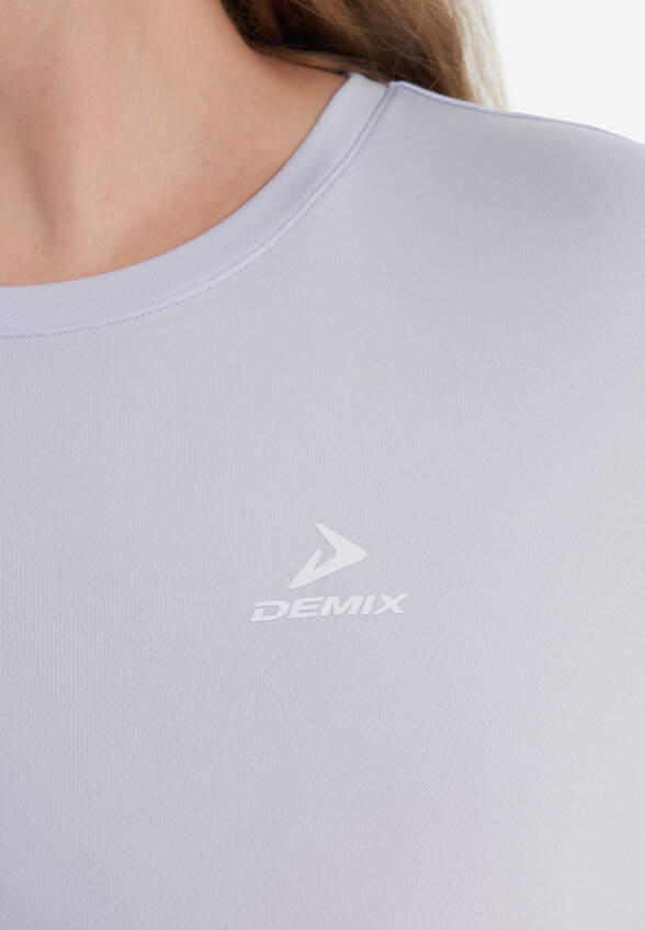 Футболка женская Demix, Plus Size, Голубой