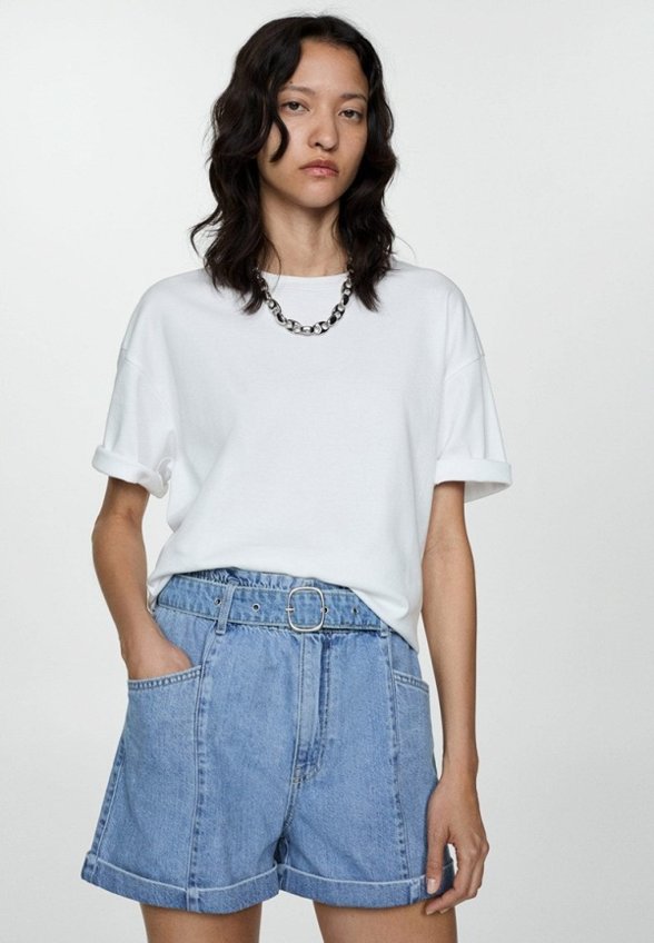 Шорты джинсовые Mango