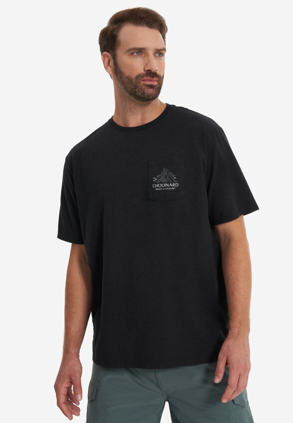 Футболка мужская Patagonia Chouinard Crest, Черный