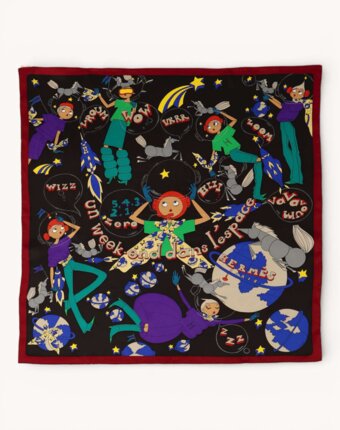 Hermes Silk Scarf женщинам