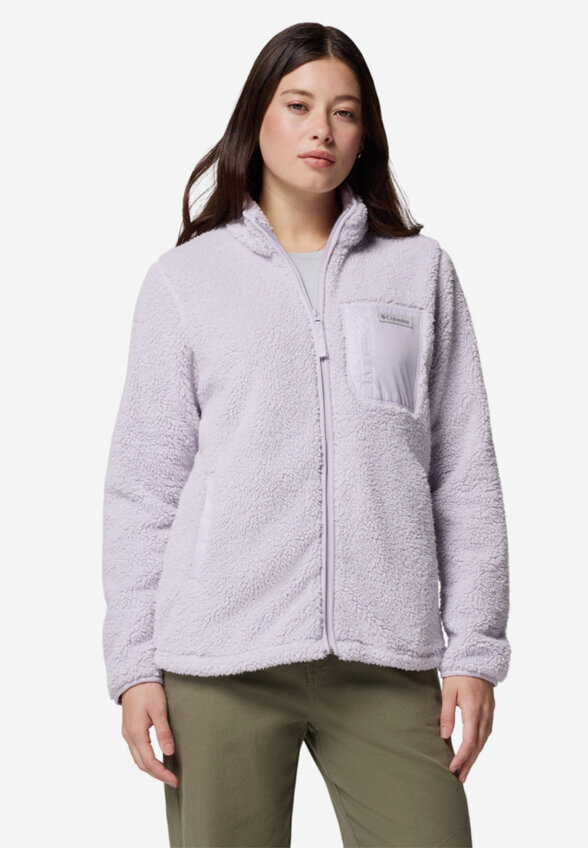 Джемпер флисовый женский Columbia West Bend Full Zip Ii, Розовый
