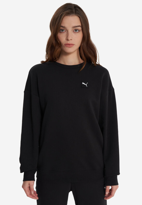 Свитшот женский PUMA Ess Elevated Comfort, Черный
