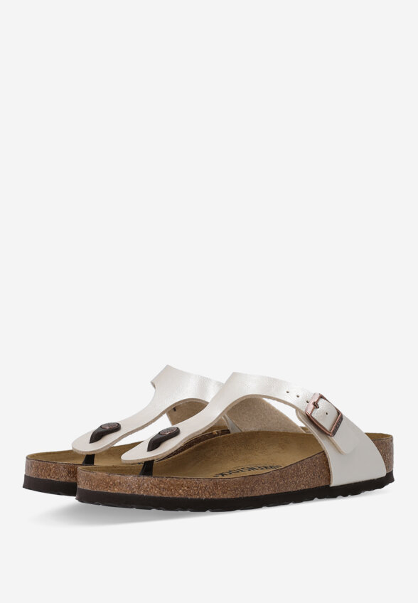 Шлепанцы женские Birkenstock Gizeh, Белый